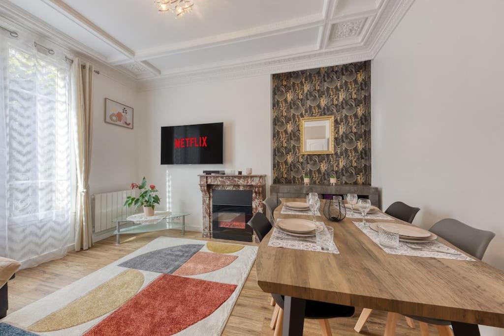 Proche Paris, Gare Rer C A 2 Min A Pieds, Notre Dame A 15Min, Parking Prive Et Traveller Awards 2025 Apartment Шоази-льо-Роа Екстериор снимка